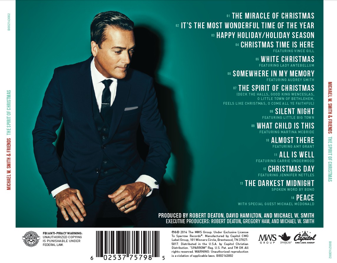 Michael W. Smith - The Spirit Of Christmas (CD)